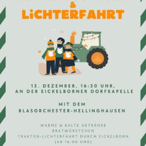Adventssingen & Lichterfahrt Eickelborn
