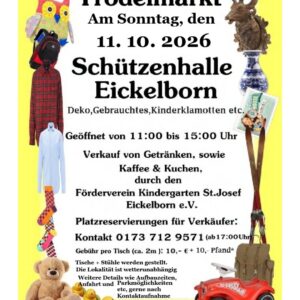 Trödelmarkt der 3. Kompanie